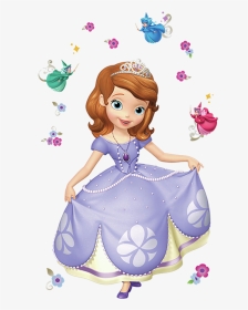Cartoon,clip Character - Sofia The First Png, Transparent Png, Transparent PNG