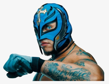 Transparent Rey Mysterio Png - Rey Mysterio Blue Attire, Png Download, Transparent PNG