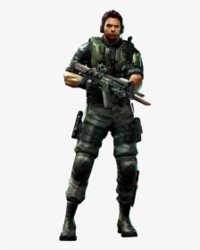 The 25 Best Summer Blockbusters Of All Time - Chris Redfield Resident Evil Revelations, HD Png Download, Transparent PNG