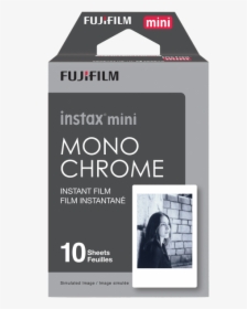 Fujifilm Instax Mini Instant Film Monochrome - Fujifilm Instax Share Sp 2, HD Png Download, Transparent PNG