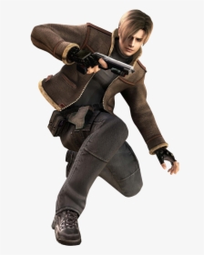 Leon Scott Kennedy Re4, HD Png Download, Transparent PNG