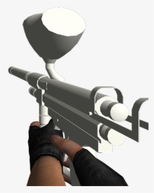 Shitty Paintball Gun Model - Airsoft Gun, HD Png Download, Transparent PNG