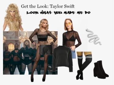 Taylor Swift Tour Outfit - Taylor Swift Look What You Made Me Do Outfits, HD Png Download, Transparent PNG