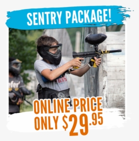 Sentry Package Price - Paintball, HD Png Download, Transparent PNG