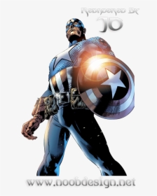 Captain America Clipart Dc Character - Ultimates Vol 1, HD Png Download, Transparent PNG