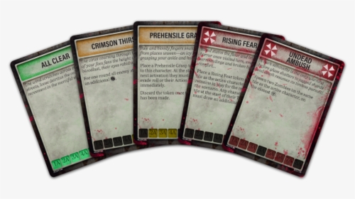 At The End Of Every Player Turn You Will Draw From - Scenario Resident Evil 2 Board Game, HD Png Download, Transparent PNG