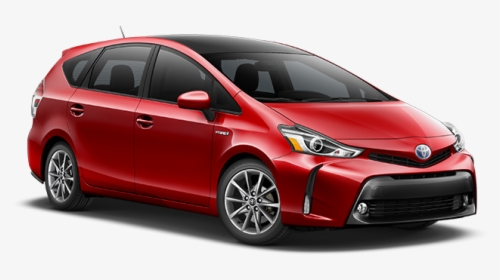 Absolutely Red - 2018 Toyota Prius V Black, HD Png Download, Transparent PNG