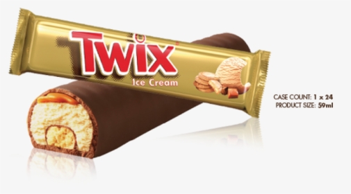 Twix - Snickers Twix Ice Cream Bar, HD Png Download, Transparent PNG