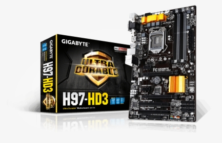 Gigabyte Motherboard H97 Hd3, HD Png Download, Transparent PNG