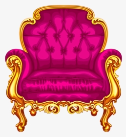 Wedding Chair Cliparts - Throne Chair Clipart Png, Transparent Png, Transparent PNG