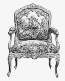 Ag Etching Chair - King Louis Xv Chair, HD Png Download, Transparent PNG