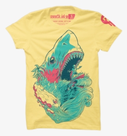 Hang Loose, Let S Rip Shark Shirt By Seventh - French Paper Banana Split, HD Png Download, Transparent PNG