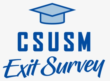 Csusm Exit Survey - Graduation, HD Png Download, Transparent PNG