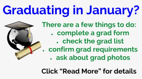 January Graduate - Graduation, HD Png Download, Transparent PNG