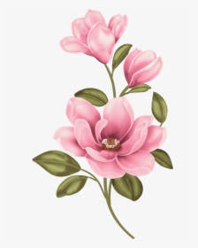 Transparent Magnolia Clipart - Watercolor Magnolia Clipart Free, HD Png Download, Transparent PNG