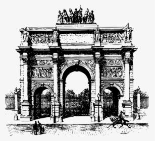 Arco Del Triunfo, Europa, Europeo, Francia, Francés - Construction Arc De Triomphe, HD Png Download, Transparent PNG