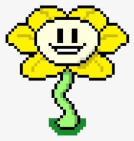 - 3 - Flowey Pixel Art, HD Png Download, Transparent PNG