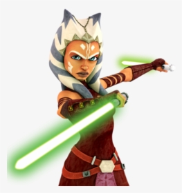 Her Life When Order 66 Was Initiated, Leaving The Door - Asoka Star Wars Clone Wars, HD Png Download, Transparent PNG