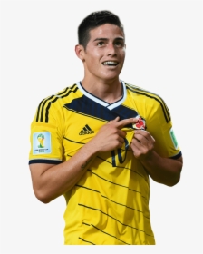 James Rodríguez Holding Shirt - Carlos Rodriguez Columbia Soccer, HD Png Download, Transparent PNG