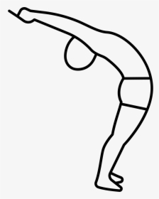 Man Stretching Back Comments - Icon, HD Png Download, Transparent PNG