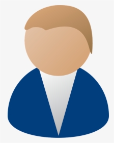 Business, Worker, Person, Businessman, Work, Office - Cartoon Head And Shoulders, HD Png Download, Transparent PNG