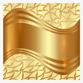 #plaque #award #gold #poster #banner #header #textline - Transparent Abstract Background Png Gold, Png Download, Transparent PNG