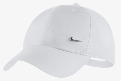 Transparent White Nike Swoosh Png - Baseball Cap, Png Download, Transparent PNG