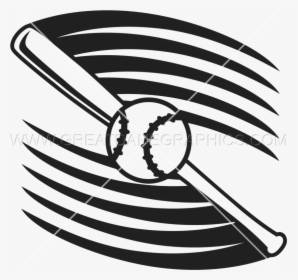 Baseball Bat Swoosh Production Ready Artwork For T - Vector Graphics, HD Png Download, Transparent PNG