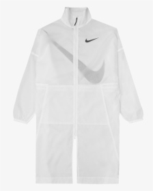 Nike Swoosh Jacket White, HD Png Download, Transparent PNG