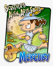 A New Screever S Alien Arty-facts - Cartoon, HD Png Download, Transparent PNG