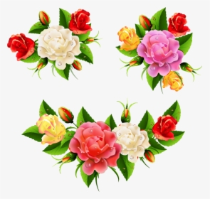 Png Клипарт Beautiful Flowers - Flower Bouquet Vector Png, Transparent Png, Transparent PNG