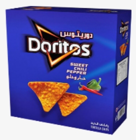 Doritos Sweet Chili Pepper 23gx12 - Doritos Chips, HD Png Download, Transparent PNG