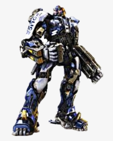 #z3po# Birracade#transformer Character - Barricade De Transformers 5, HD Png Download, Transparent PNG