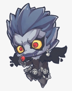 #deathnote #ryuk #freetoedit - Death Note Anime Chibi, HD Png Download, Transparent PNG