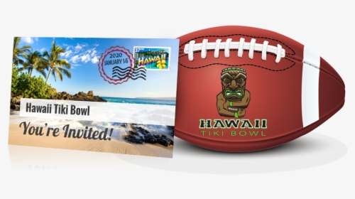 Football Postcard - Realistic American Football Ball Vector, HD Png Download, Transparent PNG