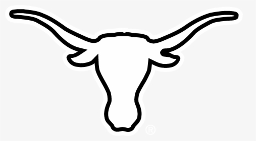 Texas Longhorns Logo White Png - White Texas Longhorns Logo, Transparent Png, Transparent PNG
