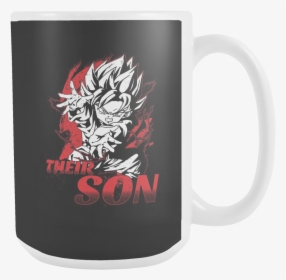 Super Saiyan Goten Son 15oz Coffee Mug - Goten Logo, HD Png Download, Transparent PNG