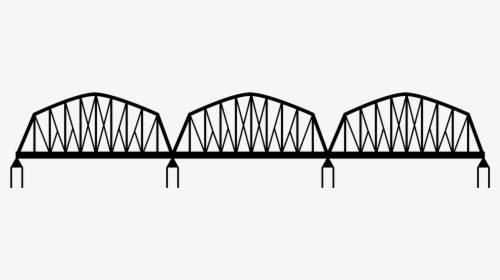 Bridge Png - Truss Bridge Clip Art, Transparent Png, Transparent PNG