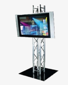 Totem Truss Stand Tv Mounting - Stage Truss Tv Mount, HD Png Download, Transparent PNG