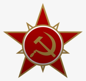 Soviet Union Logo Png High-quality Image - Star Hammer And Sickle, Transparent Png, Transparent PNG