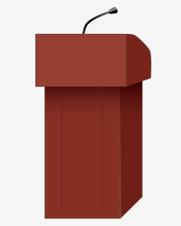 Angle,lectern,red - Podium Clip Art, HD Png Download, Transparent PNG