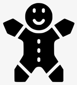 Christmas Cookie Ginger Man - Gingerbread Man, HD Png Download, Transparent PNG