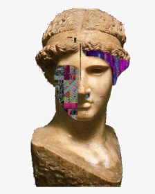 #estatua #vaporwave - Aesthetic Statue, HD Png Download, Transparent PNG