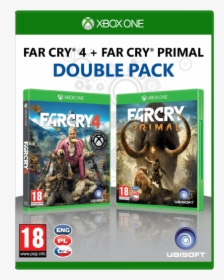 Ubisoft 2 Hry Pro Xbox One - Far Cry 4 Far Cry Primal Xbox One, HD Png Download, Transparent PNG