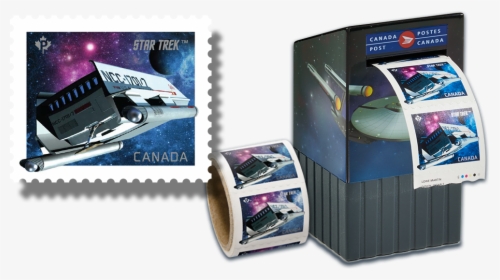 Canada Post Star Trek Stamp, HD Png Download, Transparent PNG