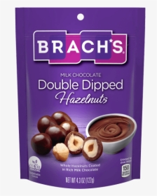 Brach S Milk Chocolate Double Dipped Hazelnuts - Brach's Chocolate Peanut Clusters, HD Png Download, Transparent PNG