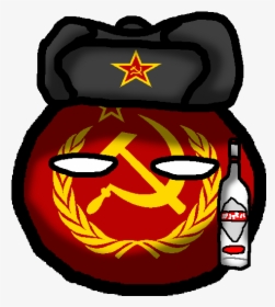 Soviet Union Countryball Png, Transparent Png, Transparent PNG