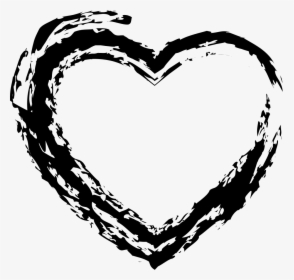 Drawing Heart Shape Sketch - Heart Drawing Transparent Background, HD Png Download, Transparent PNG