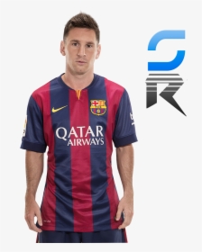 Messi 2015 Render Subhanrenders - Messi Vs Ronaldo Png, Transparent Png, Transparent PNG