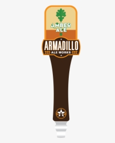 Amber Tap Handle Small - Armadillo Ale Works, HD Png Download, Transparent PNG